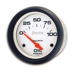 AutoMeter - AutoMeter 5827 Air Core Phantom Electric Oil Pressure Gauge 0-100PSI 2-5/8" - Image 2