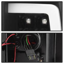 Spyder Auto - Spyder Auto 5084088 Black LED Light Bar Taillights for 07-13 Silverado - Image 3