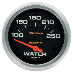 AutoMeter - AutoMeter 5437 Air Core Pro-Comp Water Temperature Gauge 100-250-DEG F 2-5/8" - Image 1
