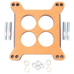 Edelbrock - Edelbrock 8723 Carburetor Spacer #8723 4-Hole 1/2" Thick - Image 1