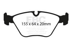 EBC Brakes - EBC Brakes UD946 Ultimax Brake Pads for 01-11 330Ci 330i 330xi X3 Z4 - Image 1