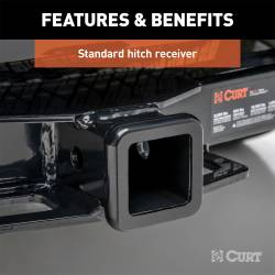 CURT - CURT 13118 Class-3 2" Receiver Hitch for Ford F150 - Image 3