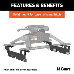CURT - CURT 16442 Fifth Wheel Custom Bracket Kit for 15 F150 - Image 3