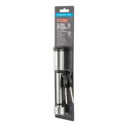 CURT - CURT 23517 1/2" Hitch Lock w/5/8" Adapter 1.25" Or 2" Receiver Barbell Stainless - Image 2