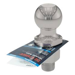 CURT - CURT 40051 1-7/8" Trailer Ball 1" x 2-1/8" Shank 3500 lbs Stainless - Image 2