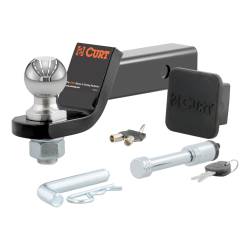 CURT - CURT 45534 Towing Starter Kit w/2" Ball 2" Shank 7500 lbs 2" Drop - Image 1