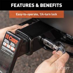 CURT - CURT 45534 Towing Starter Kit w/2" Ball 2" Shank 7500 lbs 2" Drop - Image 4