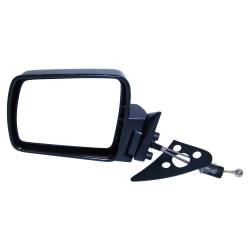 Crown Automotive Jeep Replacement - Crown Automotive 55034123 Manual Remote Mirror for Jeep Cherokee XJ - Image 1