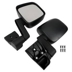 Crown Automotive Jeep Replacement - Crown Automotive 55395060K Door Mirror Set for Jeep Wrangler TJ/LJ - Image 1