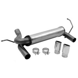 Dynomax - Dynomax 2.5" Axle-Back Exhaust System 409 Stainless Steel 39510 - Image 1