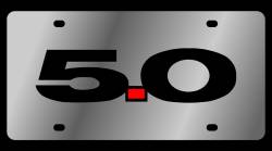 Eurosport Daytona - Eurosport Daytona 1596-1 Stainless License Plate 5.0 Logo - Image 1