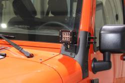 Fishbone Offroad - Fishbone Offaroad FB21015 Windshield Light Bracket for 07-18 Jeep Wrangler JK - Image 3