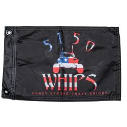 5150 Whips - 5150 Whips Heavy Duty 5150 Logo Safety Flag 10"x15" American - Image 1