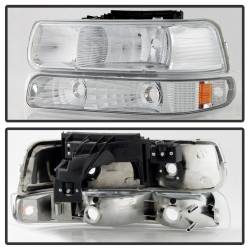 Spyder Auto - xTune Auto 5064226 Chrome/Clear Crystal Front Bumper/Headlight Kit - Image 2