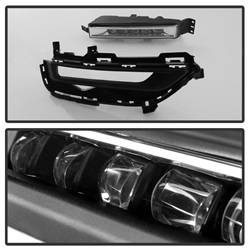 Spyder Auto - Spyder Auto 5083043 LED Fog Lights Black/Clear for 16-17 Accord Coupe - Image 2