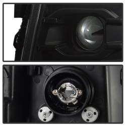 Spyder Auto - Spyder Auto 5083609 Black/Clear Light Bar Headlights for 07-13 Silverado 1500 - Image 4