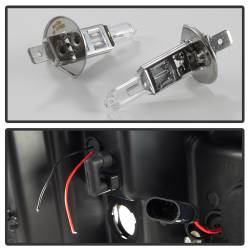 Spyder Auto - Spyder Auto 5083609 Black/Clear Light Bar Headlights for 07-13 Silverado 1500 - Image 5