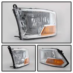 Spyder Auto - xTune Auto 9022937 Chrome/Clear Crystal Headlights - Image 2