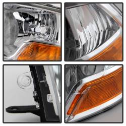 Spyder Auto - xTune Auto 9022937 Chrome/Clear Crystal Headlights - Image 4