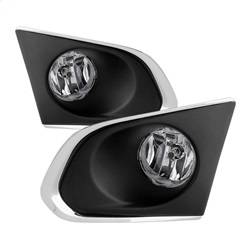 Spyder Auto - Spyder Auto 9031595 Halogen Fog Lights Black/Clear for 15-16 Chevy Trax - Image 1