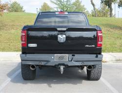 Steelcraft - Steelcraft 65-22270 Black Rear Elevation Bumper for 19-24 RAM 1500 - Image 2