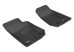 3D MAXpider - MAXpider L1JP00311509 Kagu Floor Mat Front Black for Jeep Wrangler Unlimited - Image 1