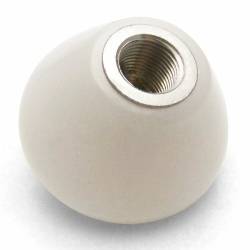 American Shifter Company - American Shifter ASCSN10001 White Retro Series Custom Shift Knob Opaque - Image 1