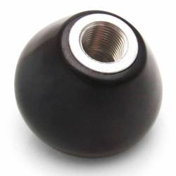 American Shifter Company - American Shifter ASCSN10002 Black Retro Series Custom Shift Knob Opaque - Image 1