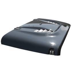 DV8 Offroad - DV8 Offroad HDMB07-TA Heat Dispersion Hood for 07-18 Jeep Wrangler JK - Image 1
