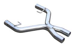 Pypes Performance Exhaust - Pypes XFM43 S.S. After-Cat X-Pipe Exhaust Kit for 05-10 Ford Mustang GT - Image 2