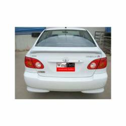 WingTech - WingTech Factory Style Lip Mount Rear Spoiler Un-Lighted ABS-202 - Image 1