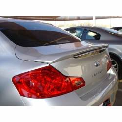 WingTech - WingTech Factory Style Lip Mount Rear Spoiler Un-Lighted ABS-161 - Image 1