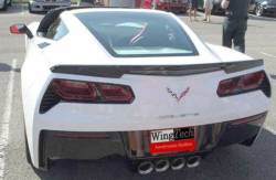 WingTech - WingTech Factory Style Flush Mount Rear Spoiler Un-Lighted ABS-393A - Image 1