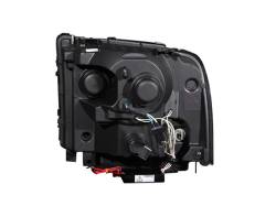 Anzo USA - Anzo USA 111117 1Pc Projector Headlight Set w/CCFL Halo Black Super Duty - Image 2