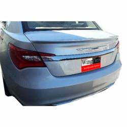 WingTech - WingTech Factory Style Lip Mount Rear Spoiler Un-Lighted ABS-328 - Image 1