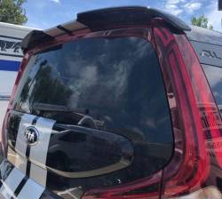 WingTech - WingTech Custom Style Roof Mount Rear Spoiler Un-Lighted WT-14322 - Image 1