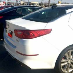 WingTech - WingTech Factory Style Lip Mount Rear Spoiler Un-Lighted WT-14008 - Image 1