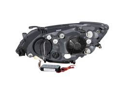 Anzo USA - Anzo USA 121199 Projector Headlight Set w/CCFL Halo Black for 01-05 Lexus IS - Image 2