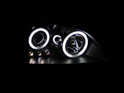 Anzo USA - Anzo USA 121199 Projector Headlight Set w/CCFL Halo Black for 01-05 Lexus IS - Image 3