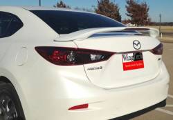 WingTech - WingTech Custom Style Two Post Rear Spoiler Lighted ABS-396A - Image 1