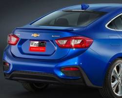 WingTech - WingTech Factory Style Lip Mount Rear Spoiler Un-Lighted ABS-428A - Image 1