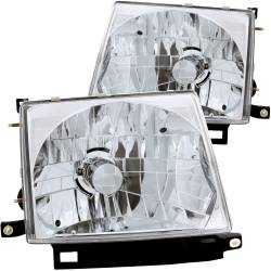 Anzo USA - Anzo USA Chrome Crystal Headlight Set for Tacoma 121132 - Image 1