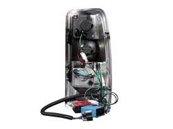 Anzo USA - Anzo USA 311156 Chrome LED Smoked Lens Taillight Set for Suburban/Tahoe/Yukon - Image 2