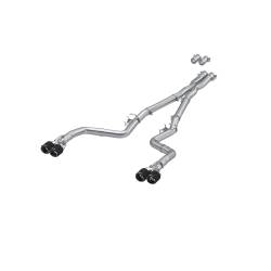 MBRP Exhaust - MBRP Exhaust S71143CF T304 3" CatBack Dual Exit w/o Muffler for 15-23 Challenger - Image 1