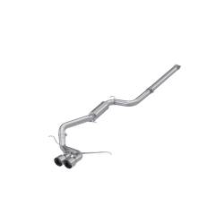 MBRP Exhaust - MBRP Exhaust S4201AL AL 3" Cat-Back Dual Center Outlet for 13-18 Ford Focus ST - Image 1