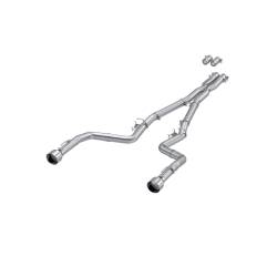 MBRP Exhaust - MBRP Exhaust S7118AL AL 3" Cat-Back Dual Exit Race w/o Muffler for 15-23 Charger - Image 1