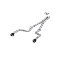 MBRP Exhaust - MBRP Exhaust S71183CF T304 3" Cat-Back Dual Exit w/o Muffler for 15-23 Charger - Image 1