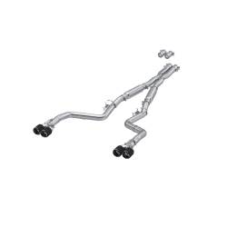 MBRP Exhaust - MBRP Exhaust S71133CF T304 3" Cat-Back Dual Exit w/Muffler for 15-23 Challenger - Image 1