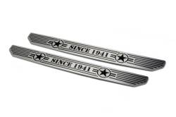 DV8 Offroad - DV8 D-JL-180014-STR2 Front Door Sill Plates for 18+ Jeep Gladiator/Wrangler JL - Image 1