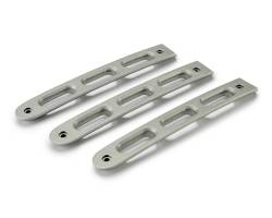 DV8 Offroad - DV8 D-JP-190026-AL-3 Silver Door Handle Inserts for 07-18 Jeep Wrangler JK 2DR - Image 1